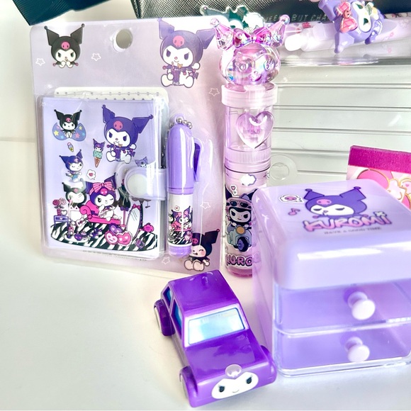 💜(KUR330) Kuromi Adorable 10-Piece Mini Fun Bundle! - Picture 3 of 5